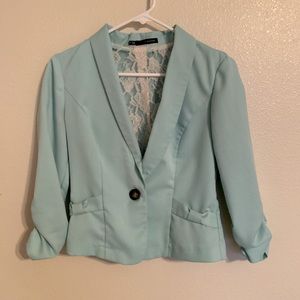 Maurices Mint Blazer Jacket